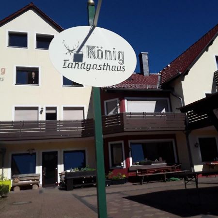 Landgasthaus Konig Stephanshausen Exterior foto